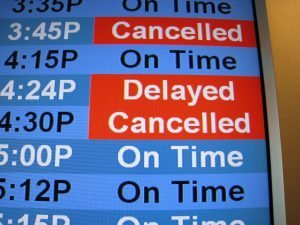 Cancelled trains commuting to managed offices in London