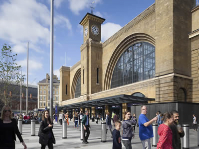 New business centre in King's Cross Central London