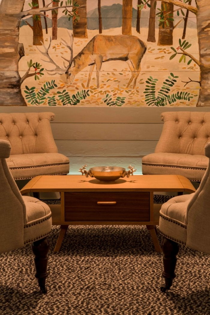 Lounge area in Clerkenwell serviced office