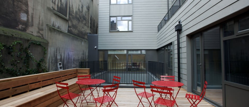 Terrace office space in Farringdon