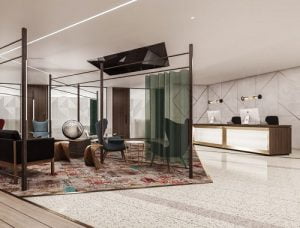 L.E.O Reception ft. Lounge Space