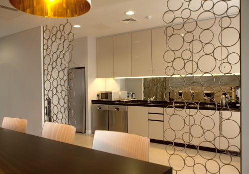 London office for rent in Bishopsgate kitchen