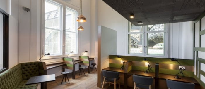 Business lounge Liverpool Street London City office space