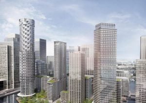 The future of Wood Wharf flexible office space in London