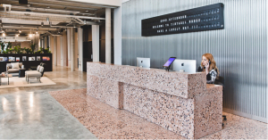 Tintagel House TOG Reception Desk