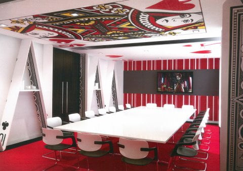 office space in Central London Waterloo boardroom